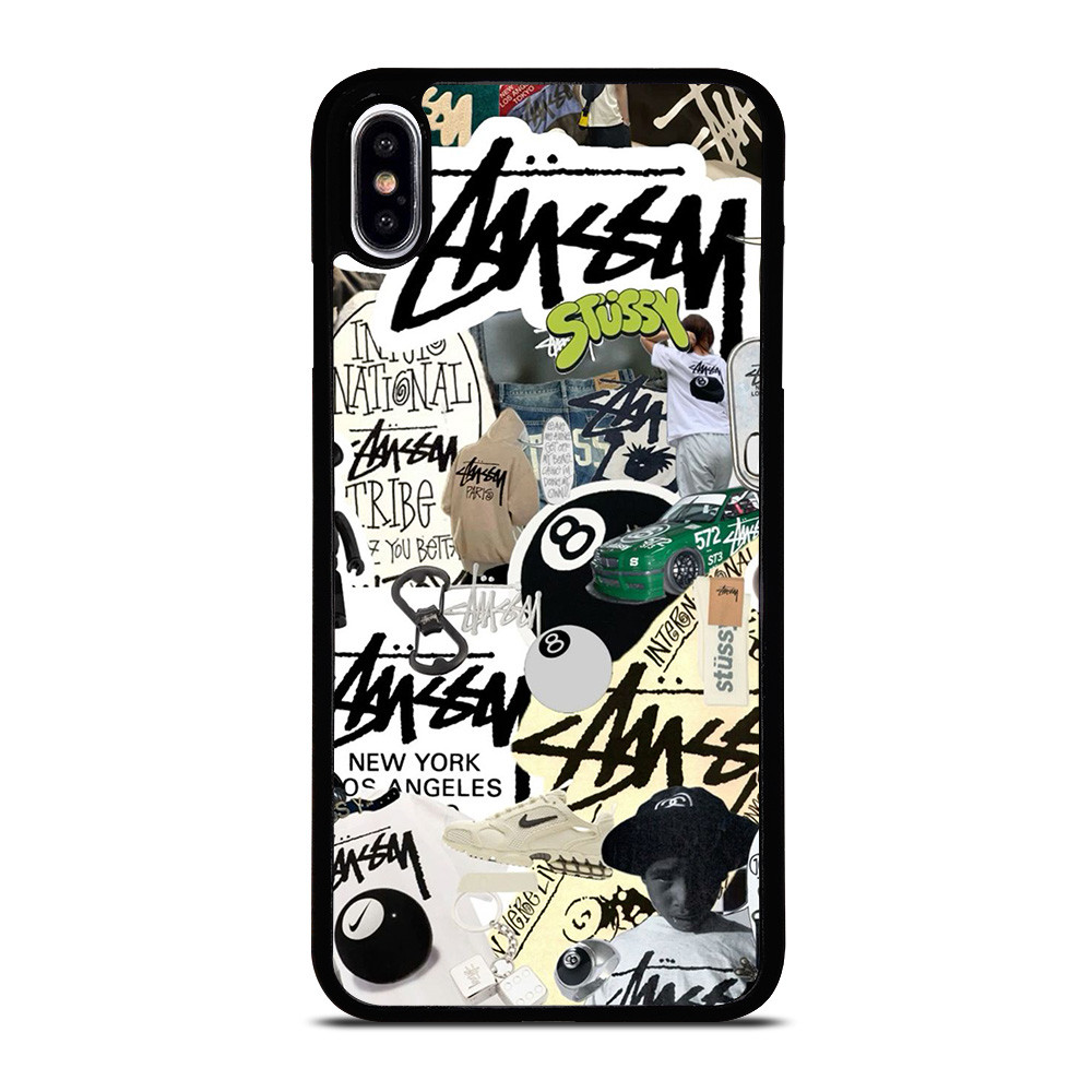 STUSSY COLLAGE iPhone XS Max Case Cover STUSSY COLLAGE iPhone XS Max Case Cover